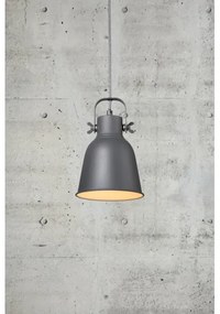 Nordlux - Lampadario a sospensione con filo ADRIAN 1xE27/25W/230V diametro 16 cm antracite