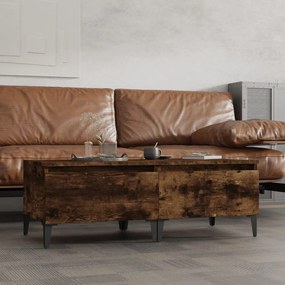 Tavolini 2pz Rovere Fumo 50x46x35 Cm İn Legno Multistrato /