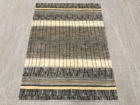 Loribaft Tappeto 140x200 Beige (Iran) Annodato A Mano