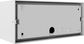 Applique con Sensore Movimento E27 IP65 FLUTE per esterno - Bianca