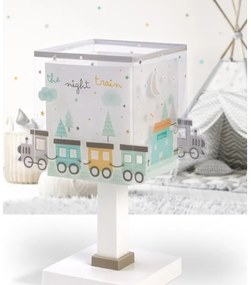 Dalber 63531N - Lampada da comodino LED per bambini TRAIN 1xG4/4W/230V, multicolore