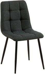 Sedia Da Pranzo Tilde - Eleganza E Comfort Supremi / Stoff / Dunkelgrau