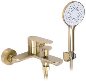 Rubinetto da vasca REA DROP Brush Gold