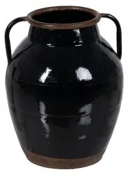 Vaso Nero Ferro 18,5 x 18,5 x 22 cm