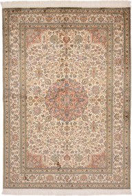 Cashmere Silk Tappeto 130 x 180 (Indian) Annodato A Mano