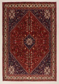 Abadeh Tappeto 170 x 250 (Iran) Annodato A Mano