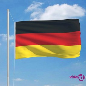 vidaXL Bandiera della Germania 90x150 cm