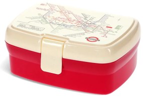 Porta merenda per bambini Heritage Tube Map - Rex London