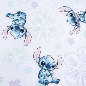 Set copripiumino e federa da bambini bianco in cotone per letto singolo 140x200 cm Lilo and Stitch "Ohana White" – Jerry Fabrics