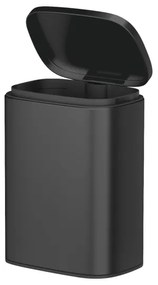 WENKO 25338100 - Cestino SARE 21,5x29,5 cm, nero