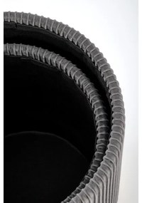 SET 2x Tabacco MONTY diametro 36/66 cm grigio/oro