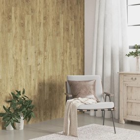 Pannelli Da Parete Effetto Legno Marrone Pvc 4,12 M² /