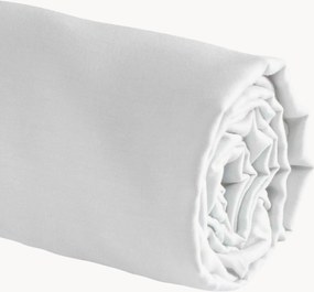 Lenzuolo con angoli boxspring in raso di cotone Uni