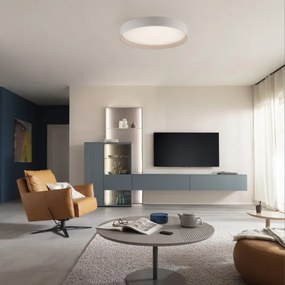 Schöner Wohnen 14595-39 - Plafoniera LED dimmerabile TAVOLI LED/34W/230V grigio +telecomando