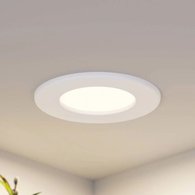 Prios Lampada a incasso a LED Cadance, bianca, 11,5 cm, dimmerabile
