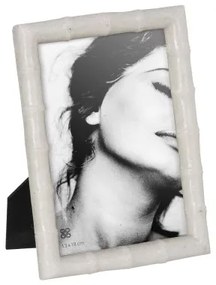 Cornice Portafoto Bianco Poliresina 15,7 x 2 x 20,5 cm