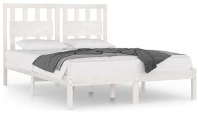 Giroletto bianco massello pino 150x200cm king size