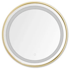 Zuma Line D251801-LED Bagno specchio con retroilluminazione 24W/230V 3000/4000/6000K IP44 oro