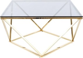 Tavolino da caffè Argento A in oro - H45