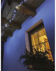 Catena LED da esterno natalizia 40xLED/9m IP44 bianco freddo