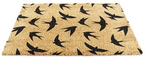 Zerbino in fibre di cocco 40x60 cm Swallows – Artsy Doormats