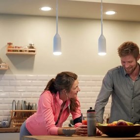 Philips 43006/31/P6 - Lampadario a sospensione LED dimmerabile Hue DEVOTE 1xE27/9,5W/230V