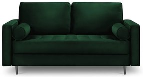 Divano in velluto verde , 174 cm Santo - Milo Casa