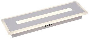 Applique LED design Tessa bianco, luce con 3 temperature di colore