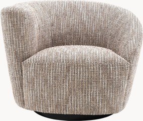 Poltrona girevole imbottita con bracciolo sinistro Colin