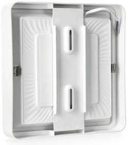 Plafoniera LED SIGARO SQUARE LED/18W/230V 4000K IP40