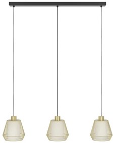 Eglo 900897 - Lampadario a sospensione con filo CIUDADELA 3xE27/40W/230V