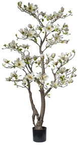 Pianta artificiale senza vaso in pvc colore bianco H 180