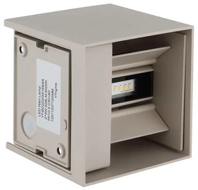 Globo 34168SA - Applique da esterno LED VERONIKA 2xLED/3W/230V IP54