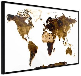 Poster  Our World  Cornice Quadri Cornice nera, Larghezza x Altezza Home decor 90x60