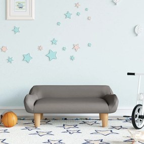 Divano Per Bambini Tortora 70x40x24 Cm İn Tessuto /