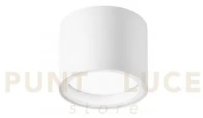 Plafoniera in alluminio tower 1xgx53 ip54 colore bianco 90x90x72mm ...