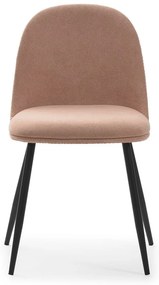 Sedie da pranzo in set in rosa chiaro 4 pz Malila – Marckeric