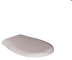 Copriwater SOFT irregolare dedicato per serie sanitari OLYMPIA CERAMICA con chiusura rallentata in abs rosa lucido
