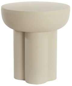 Tavolino rotondo in metallo ø 46 cm Mikola - Light &amp; Living