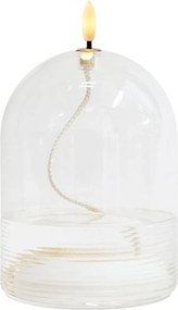 Candela a LED con alimentazione a batteria (altezza totale 15 cm) Dea – Sirius