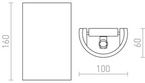 RED - Design Rendl - R12999 - Applique CHIC 1xG9/33W/230V