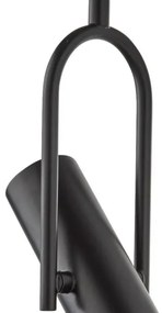 Searchlight 1891-1BK - Lampadario a sospensione con filo TELESCOPE 1xGU10/10W/230V