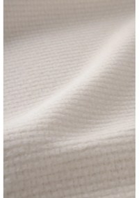 Plaid crema con contenuto di cotone , 140 x 180 cm Zen - Euromant