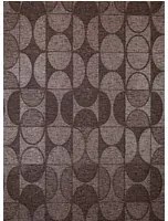 Arte International Carta da parati Curve - Dark Taupe