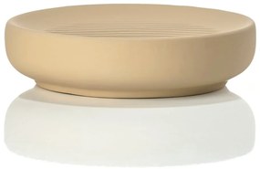 Portasapone in porcellana beige Ume - Zone