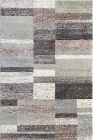Tappeto Cast in polipropilene Grigio L 285 x L 200 cm