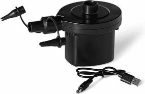 Pompa ricaricabile con usb per gonfiaggio e sgonfiaggio 12 v per materassini e piscine gonfiabili