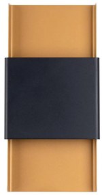 Sollux SL.1354 - Applique DURLIN 2xG9/8W/230V oro/nero