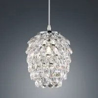 Lampadario con cristalli in acrilico Petty Trio