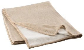 Coperta beige con lana 145x200 cm Ahwi - Blomus